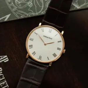 Audemars Piguet Audemars Piguet Ultra-thin 145390R 33mm Rose gold White