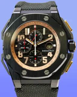 Audemars Piguet Audemars Piguet Royal Oak Offshore 26378IO.OO.A001KE.01 48mm Ceramic and Rose gold and Titanium Black