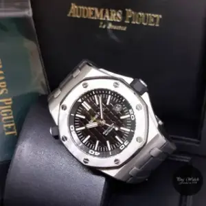 Audemars Piguet Audemars Piguet Royal Oak Offshore Diver 15710ST.OO.A002CA.01 42mm Stainless steel Black
