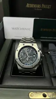 Audemars Piguet Audemars Piguet Royal Oak Offshore 26238ST.OO.2000ST.01 42mm Stainless steel Blue