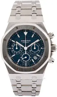 Audemars Piguet Audemars Piguet Royal Oak Chronograph 26300ST.OO.1110ST.04 39mm Stainless steel Blue