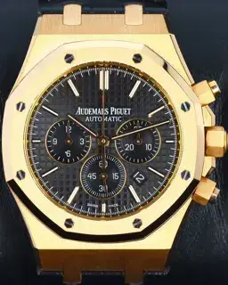 Audemars Piguet Audemars Piguet Royal Oak 26320OR.OO.D002CR.01 41mm Rose gold Black