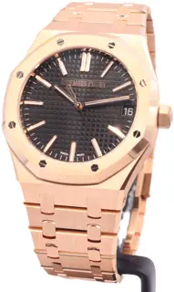 Audemars Piguet Audemars Piguet Royal Oak 15510OR.OO.1320OR.04 41mm Rose gold Black