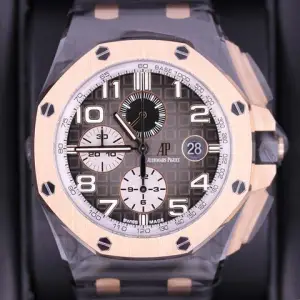 Audemars Piguet Audemars Piguet Royal Oak Offshore ChronographSelfwinding Chronograph 44mm 26405NR.OO.A002CA.01 FULL SET