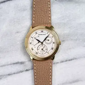 Audemars Piguet Audemars Piguet Dual Time 36mm Yellow gold Champagne