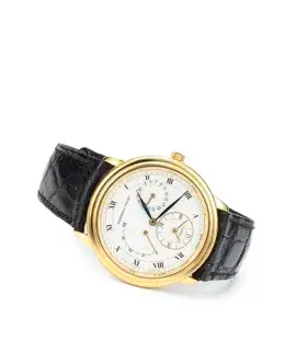 Audemars Piguet Audemars Piguet Dual Time 36mm 18k yellow gold White