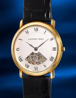 Audemars Piguet Audemars Piguet Jules Audemars 14530BA.GG.0002XX.01 33mm 18k yellow gold Silver and Semi-skeletonized