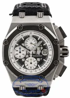 Audemars Piguet Audemars Piguet Royal Oak Offshore 26078IO.OO.D001VS.01 44mm Ceramic and Titanium White and Semi-skeletonized