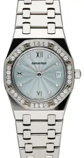 Audemars Piguet Audemars Piguet Royal Oak Lady 67372ST.Z.1120ST.01 25mm Stainless steel Blue