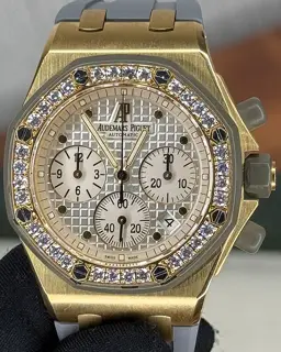 Audemars Piguet Audemars Piguet Royal Oak Offshore 25986AK.ZZ.D003CA.02 37mm Yellow gold Silver