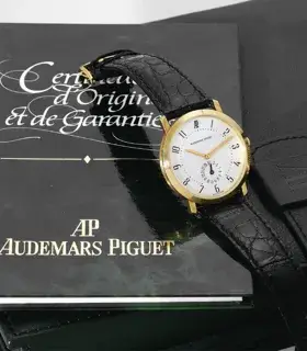 Audemars Piguet Audemars Piguet Classic BA25660 32mm Yellow gold Silver