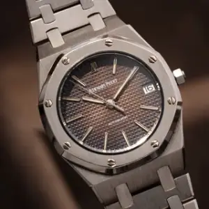 Audemars Piguet Audemars Piguet Royal Oak 4100 35mm Stainless steel Brown