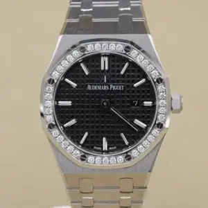 Audemars Piguet Audemars Piguet Royal Oak 67651ST.ZZ.D002CR.01 33mm Stainless steel Black