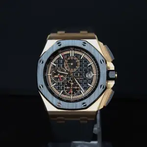 Audemars Piguet Audemars Piguet Royal Oak Offshore ChronographBlack/Red Chrono Rose Gold Ceramic 44mm 26401RO