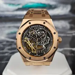 Audemars Piguet Audemars Piguet Royal Oak 15407OR.OO.1220OR.01 41mm Rose gold Black