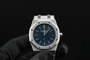 Audemars Piguet Audemars Piguet Royal Oak Jumbo 15202ST.OO.1240ST.01 39mm Stainless steel Blue