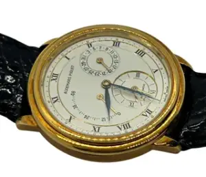 Audemars Piguet Audemars Piguet Dual Time 35mm 18k yellow gold White