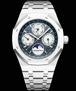 Audemars Piguet Royal Oak Perpetual Calendar White Ceramic