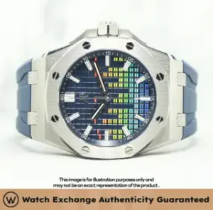 Audemars Piguet Audemars Piguet Royal Oak Offshore 15600TI.OO.A343CA.01 43mm Titanium Blue
