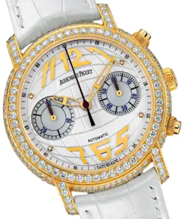 Audemars Piguet Audemars Piguet Jules Audemars 26037BA.ZZ.D014CR.01.A 39mm Yellow gold Silver