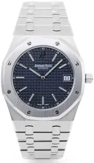 Audemars Piguet Audemars Piguet Royal Oak Jumbo 15202 39mm Stainless steel Blue