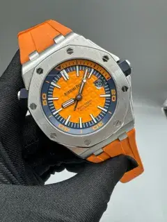 Audemars Piguet Audemars Piguet Royal Oak Offshore Diver 15710ST.OO.A070CA.01 42mm Stainless steel Orange