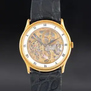 Audemars Piguet Audemars Piguet Ultra-thin BA4389 30mm Yellow gold Skeletonized