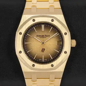 Audemars Piguet Audemars Piguet Royal Oak 16202BA.OO.1240BA.01 39mm Yellow gold Champagne
