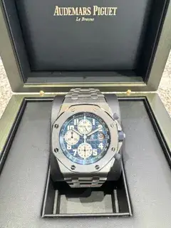 Audemars Piguet Audemars Piguet Royal Oak Offshore 25721ST.OO.1000ST.09 44mm Stainless steel Blue