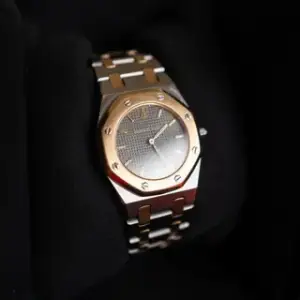 Audemars Piguet Audemars Piguet Royal Oak Lady 26mm Yellow gold and Stainless steel Gray