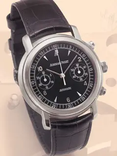 Audemars Piguet Audemars Piguet Jules Audemars 25859BC 39mm 18k white gold Navy blue