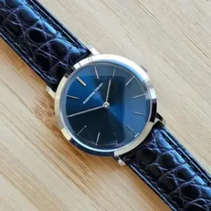 Audemars Piguet Audemars Piguet Ultra-thin 34mm Stainless steel Blue