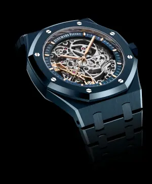 Audemars Piguet Royal Oak Double Balance Wheel Openworked “Bleu Nuit, Nuage 50”