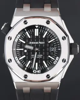 Audemars Piguet Audemars Piguet Royal Oak Offshore Diver 15703ST.OO.A002CA.01 42mm Stainless steel Black