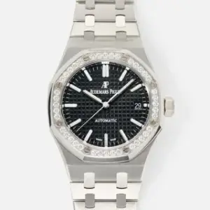 Audemars Piguet Audemars Piguet Royal Oak Lady 15451ST.ZZ.1256ST.01 OAK 37mm Stainless steel Black