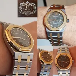 Audemars Piguet Audemars Piguet Royal Oak Lady 30mm Yellow gold and Stainless steel Gray