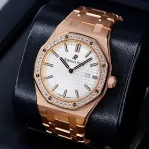 Audemars Piguet Audemars Piguet Royal Oak Lady 67651OR.ZZ.1261OR.01 OAK 33mm Rose gold Silver