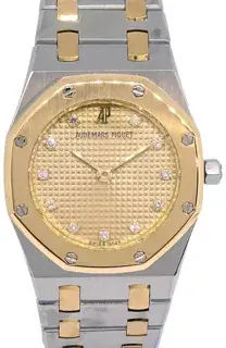 Audemars Piguet Audemars Piguet Royal Oak Lady 66339SA 24mm Yellow gold and Stainless steel