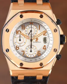 Audemars Piguet Audemars Piguet Royal Oak Offshore 26061OR.OO.D002CR.01 42mm Rose gold Silver