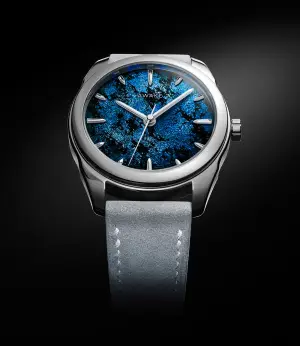 Awake Son Mài – Frosted Leaf - Blue