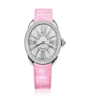 Backes & Strauss Regent Steel 28×33 mm Diamond Watch – Purchase British Swiss Timepiece Online | Backes & Strauss