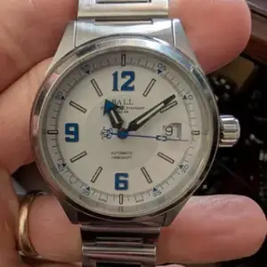 Ball Watch Ball Fireman Racer NM2088C-S2J-WHBE 40mm Stainless steel White