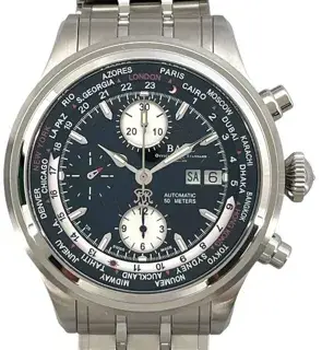 Ball Watch Ball Trainmaster CM2052D-SJ-BK 43mm Stainless steel Black