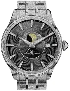 Ball Watch Ball Trainmaster NM3082D-SJ-BK 40mm Stainless steel Black
