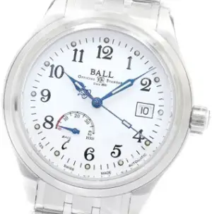 Ball Watch Ball Trainmaster NM1056D-S1J-WH 41mm Stainless steel White
