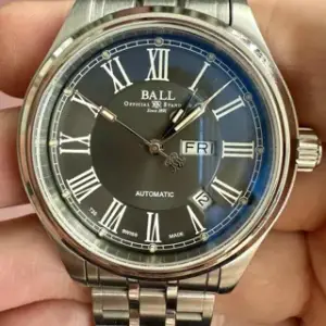 Ball Watch Ball Trainmaster NM1058D-S4J-GY 41mm Stainless steel Gray