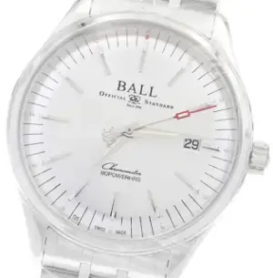 Ball Watch Ball Trainmaster NM3280D-S1CJ-SL 40mm Stainless steel Silver