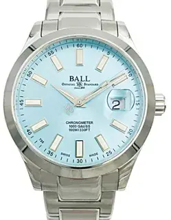 Ball Watch Ball Engineer III Marvelight Chronometer NM9026C-S6CJ 40mm Stainless steel Ice blue