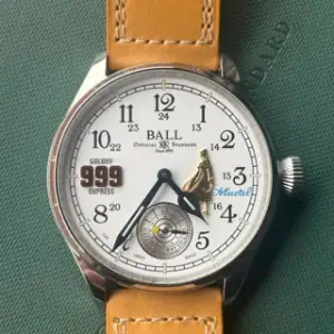 Ball Watch Ball Trainmaster NM3035D 44mm White