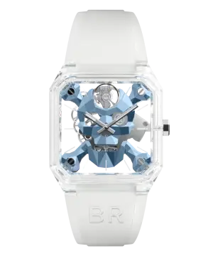Bell & Ross BR-01 Cyber Skull Sapphire Ice Blue